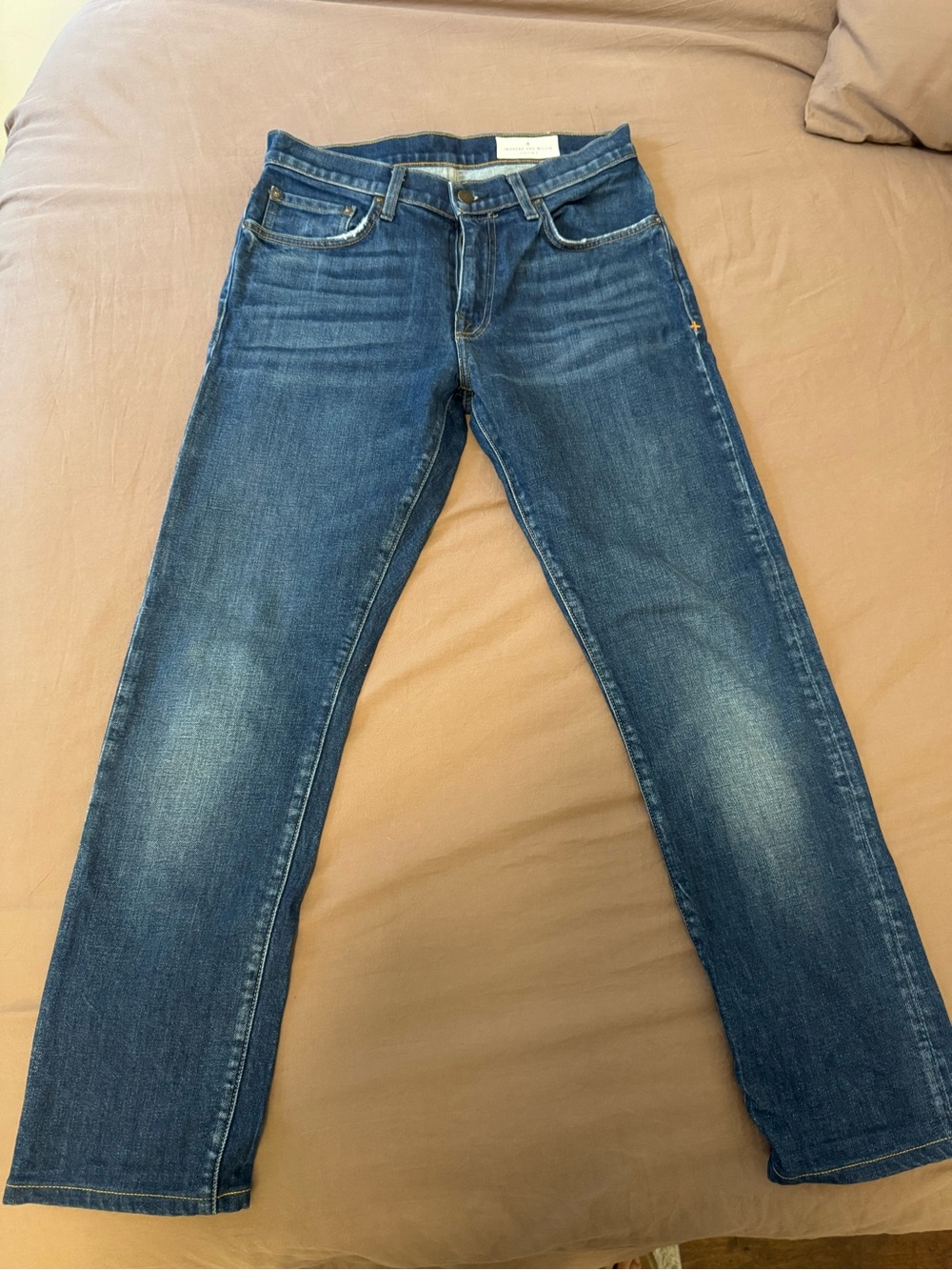 Imogene + Willie Men's Barton Slim Jeans - Blue